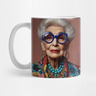 Iris Apfel Mug